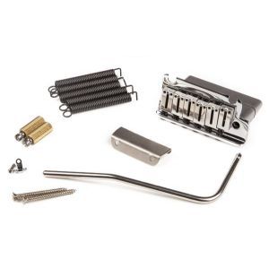 Fender American Deluxe Stratocaster Bridge Assembly Polished Chrome
