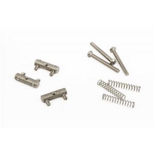 Fender American Vintage Telecaster Threaded Bridge Saddles Nickel