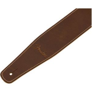 Fender Broken-In Leather Strap Tan 2.5