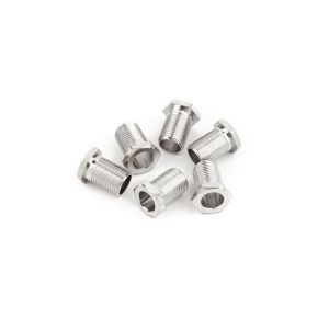 Fender Tuning Machine Bushings - American Deluxe/American Series Guitars Chrome