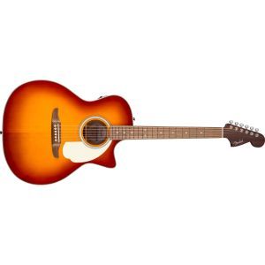 Fender California Deluxe Newporter CE WN Sienna Sunburst