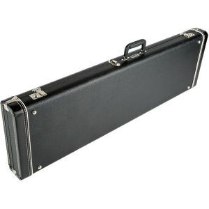 Fender G&G Standard Hardshell Case - Mustang Bass - Musicmaster Bass - Bronco Bass Black with Black Plush Interior