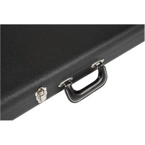 Fender G&G Deluxe Strat-Tele Hardshell Case Left Handed Black with Orange Plush Interior