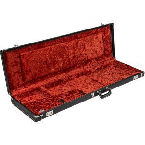Fender G&G Deluxe Hardshell Cases - Precision Bass Black with Orange Plush Interior