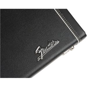 Fender G&G Deluxe Hardshell Cases Stratocaster-Telecaster Black with Orange Plush Interior