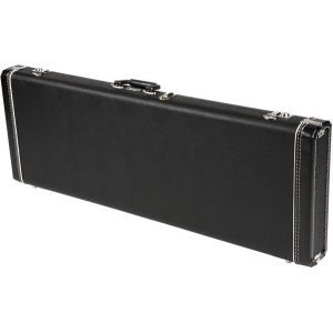 Fender G&G Standard Hardshell Cases - Jaguar - Jazzmaster - Toronado - Jagmaster Black with Black Plush Interior