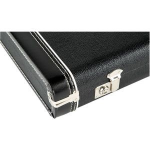 Fender G&G Standard Hardshell Cases - Jaguar - Jazzmaster - Toronado - Jagmaster Black with Black Plush Interior