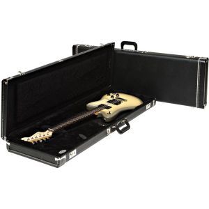 Fender G&G Standard Hardshell Cases - Jaguar - Jazzmaster - Toronado - Jagmaster Black with Black Plush Interior