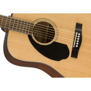 Fender CD-60S Left Hand Walnut Fingerboard Natural