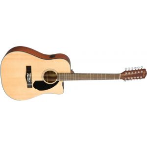 Fender CD-60SCE Dreadnought 12-string Walnut Fingerboard