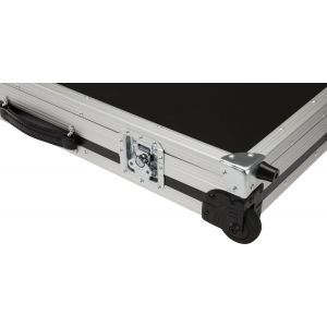 Fender CEO Flight Case with Wheels Black and Silver