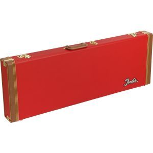 Fender Classic Series Wood Case - Strat-Tele Fiesta Red