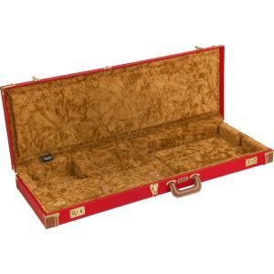 Fender Classic Series Wood Case - Strat-Tele Fiesta Red