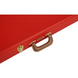 Fender Classic Series Wood Case - Strat-Tele Fiesta Red