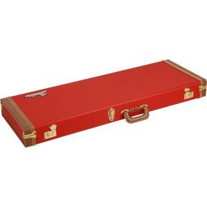 Fender Classic Series Wood Case - Strat-Tele Fiesta Red