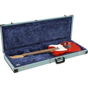 Fender Classic Series Wood Case - Strat-Tele Sonic Blue