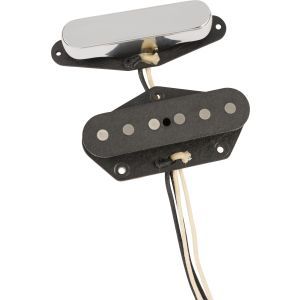 Fender Custom Shop Red Hot Telecaster Pickup Set Black and Chrome
