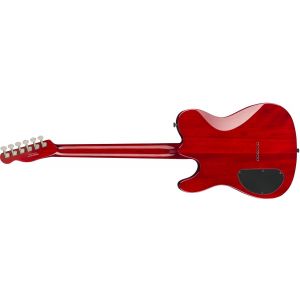 Fender Special Edition Custom Telecaster FMT HH Laurel Fingerboard Crimson Red Transparent