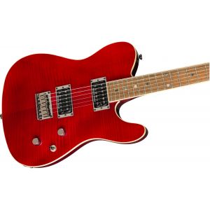Fender Special Edition Custom Telecaster FMT HH Laurel Fingerboard Crimson Red Transparent