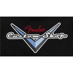 Fender Custom Shop Varsity Jacket Black-White L