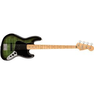 Fender Dealer Exclusive Player Jazz Bass Plus Top Maple Fingerboard Green Burst