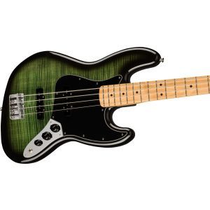 Fender Dealer Exclusive Player Jazz Bass Plus Top Maple Fingerboard Green Burst