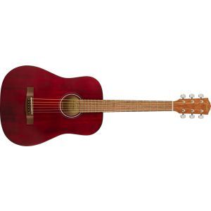 Fender FA-15 3/4 Scale Steel Gig Bag Walnut Fingerboard Red