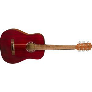 Fender FA-15 3/4 Scale Steel Gig Bag Walnut Fingerboard Red