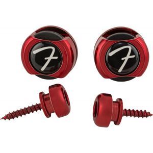 Fender Infinity Strap Locks Red