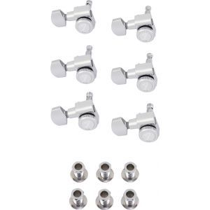 Fender Locking Stratocaster/Telecaster Tuning Machines Left-Handed Polished Chrome