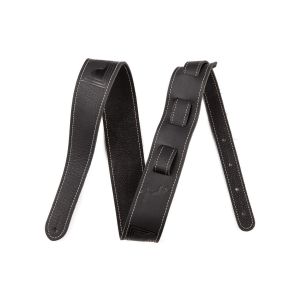 Fender Monogram Leather Strap-Black