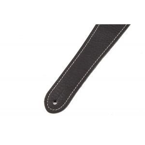 Fender Monogram Leather Strap-Black