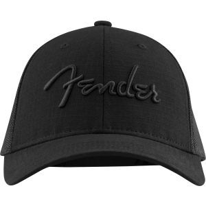 Fender Snap Back Pick Holder Hat Black