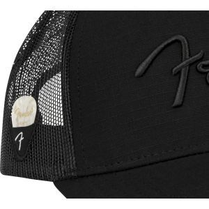 Fender Snap Back Pick Holder Hat Black