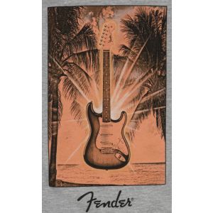 Fender Surf Tee Gray Heather S