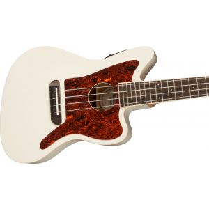 Fender Fullerton Jazzmaster Uke Olympic White