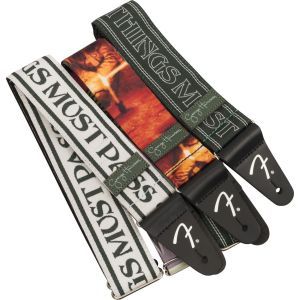 Fender George Harrison All Things Must Pass Logo Strap Green