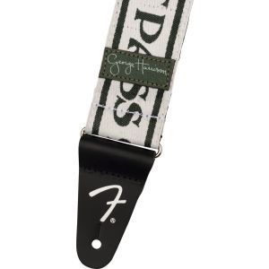 Fender George Harrison All Things Must Pass Logo Strap White