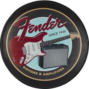 Fender Guitars & Amps Pick Pouch Barstool Black-Black 24
