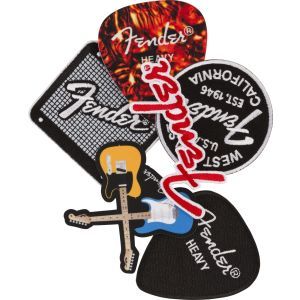 Fender Heavy Pick Patch Black