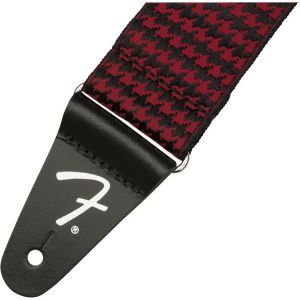 Fender Houndstooth Strap Red