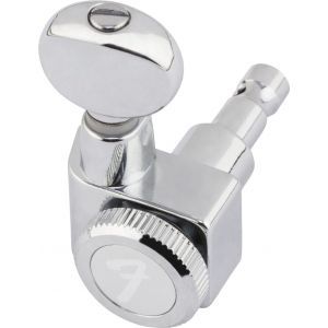 Fender Locking Stratocaster/Telecaster Tuning Machines Vintage Buttons Polished Chrome