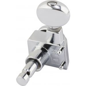 Fender Locking Stratocaster/Telecaster Tuning Machines Vintage Buttons Polished Chrome