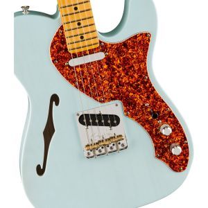 Fender Limited Edition American Professional II Telecaster Thinline Transparent Daphne Blue