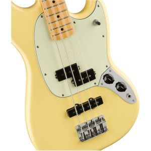 Fender Limited Edition Player Mustang Bass PJ Maple Fingerboard Buttercream Buttercream