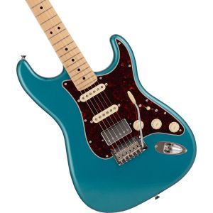 Fender Limited Edition Made in Japan Hybrid II Stratocaster HSS Reverse Telecaster Headstock Ocean Blue Metallic