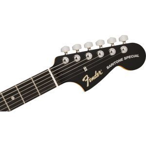 Fender Limited Edition Player Fusion Jaguar Baritone EB Special Silverburst