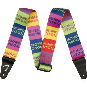 Fender MonoNeon Logo Strap Multi-Color