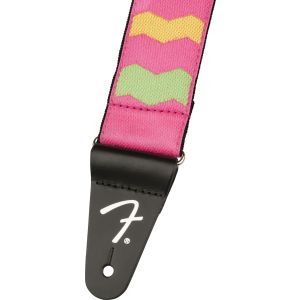 Fender MonoNeon Woven Strap Neon Pink