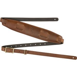 Fender Mustang Saddle Strap - Long Cognac
